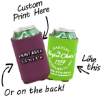 Custom Printed Coolies
